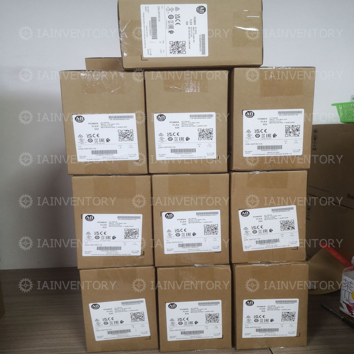 Allen Bradley 25B-A8P0N104 AC Drive Fast Ship - ALLEN BRADLEY