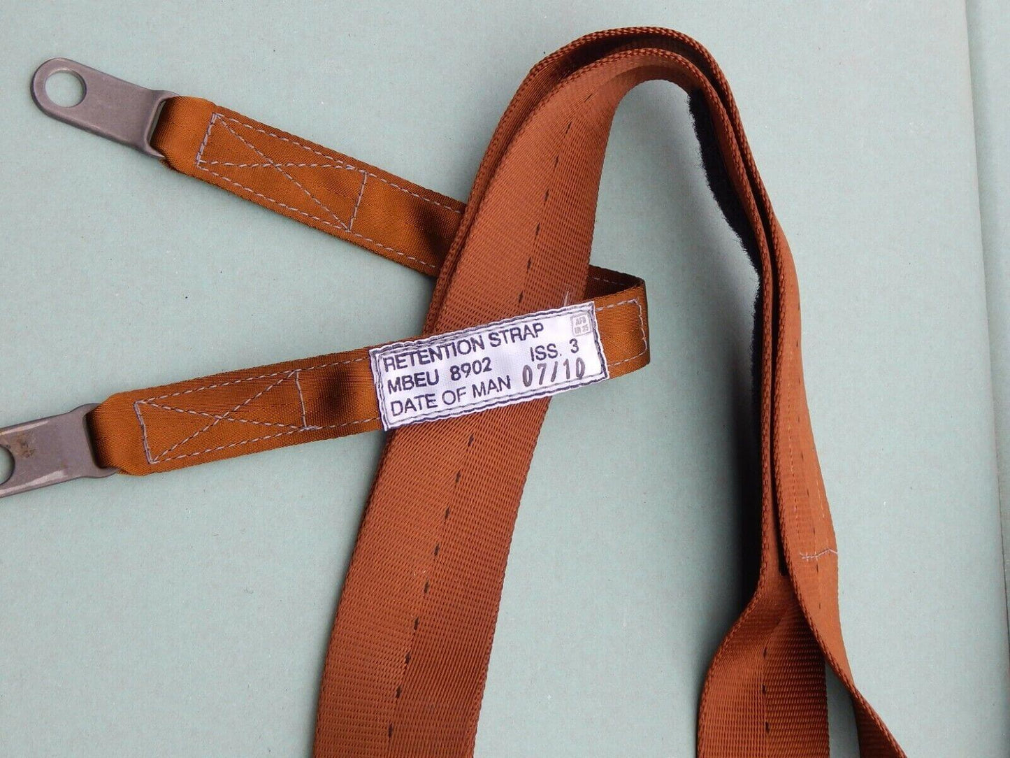 new Martin Baker Parachute Harness TYPE B MK Aircraft Belt Pilot Ejection Seat NOS ! - MARTIN BAKER