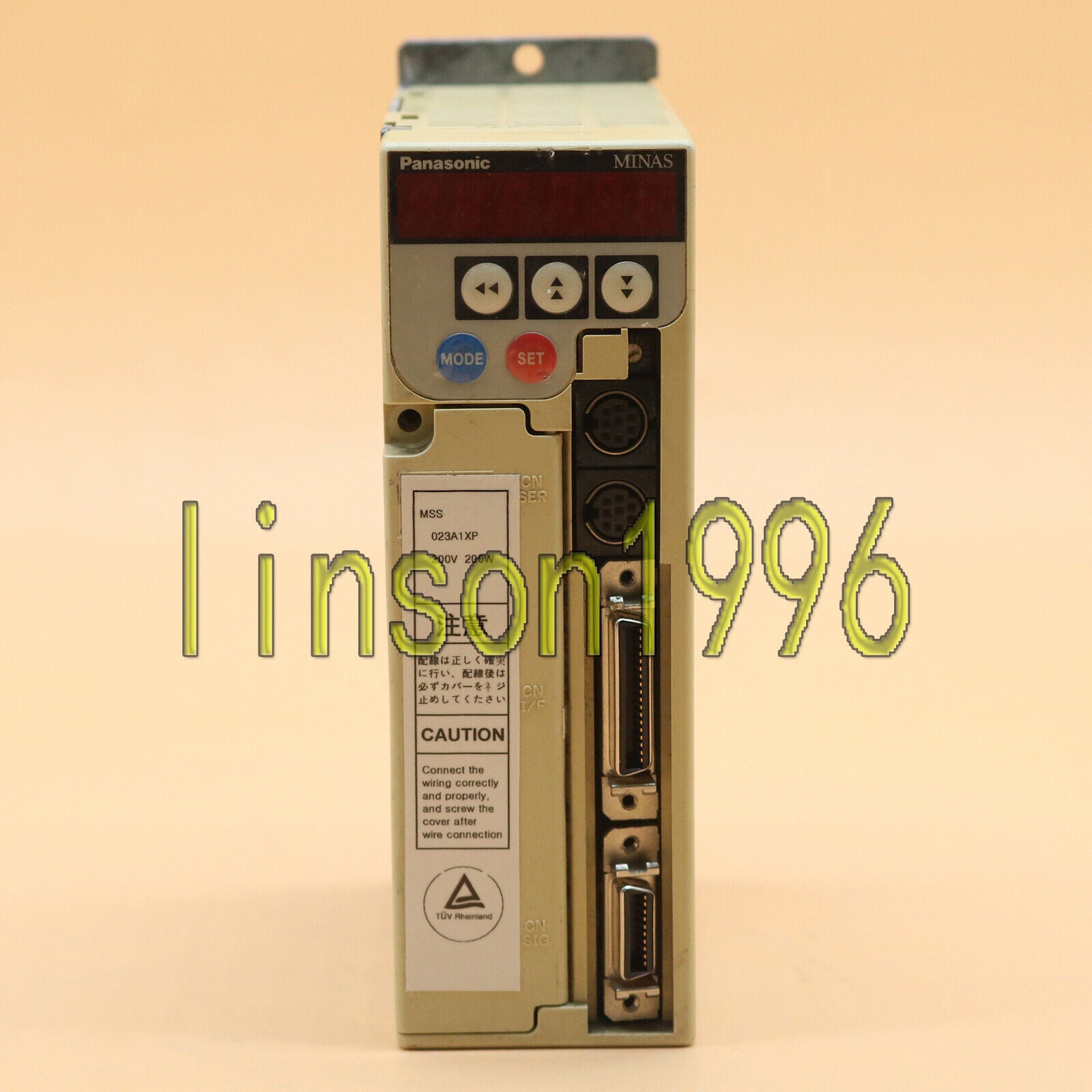 used Panasonic MSS023A1XP Servo Driver - PANASONIC