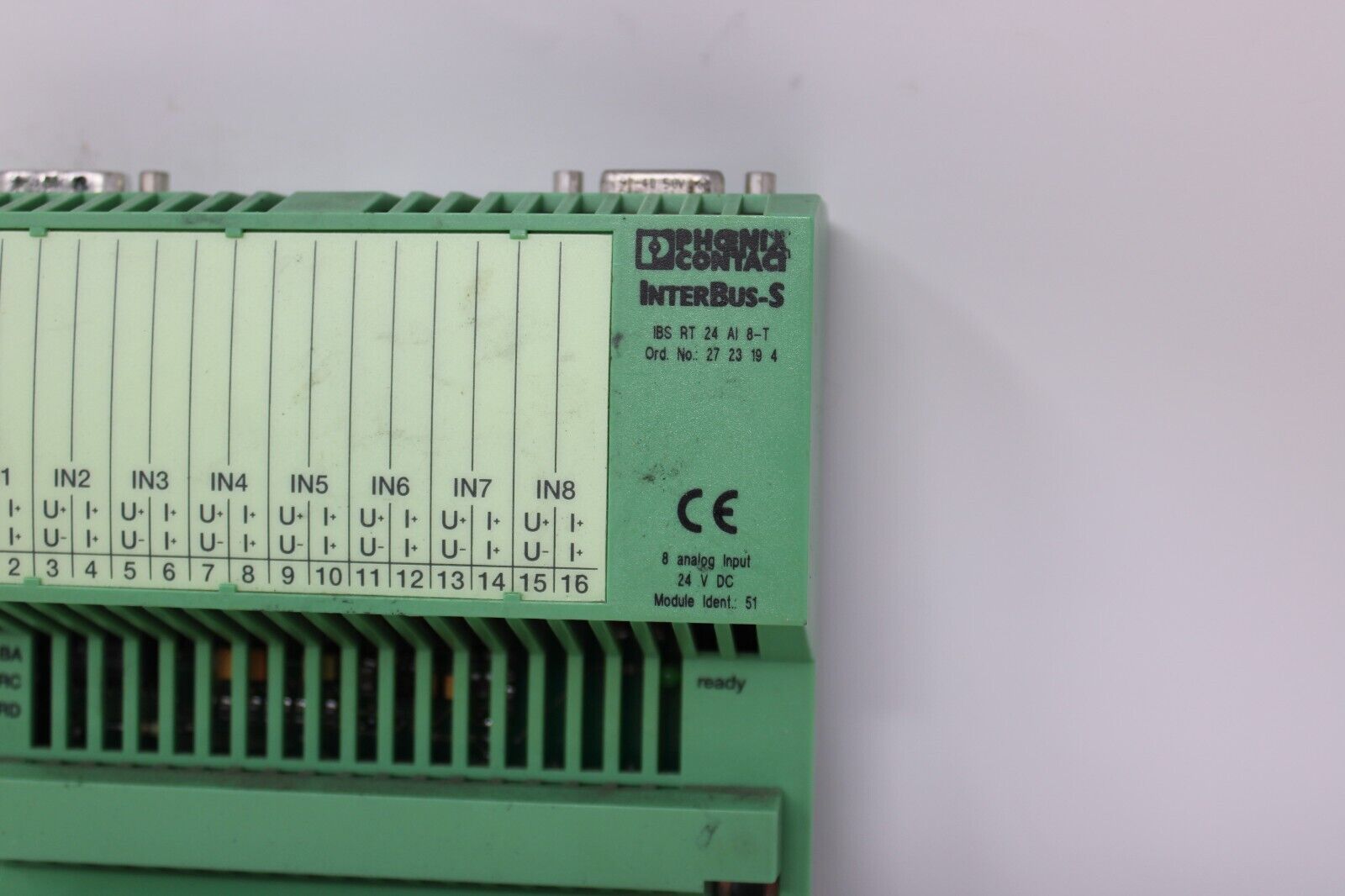 used Phoenix Contact IBS RT 24 AI 8-T Analog Input Module - PHOENIX CONTACT
