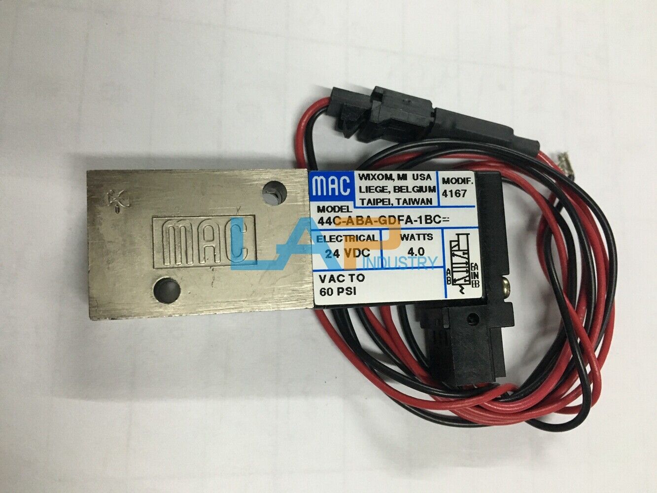 1PCS NEW FOR MAC Solenoid valve 44C-ABA-GDFA-1BC 24VDC - KOEED