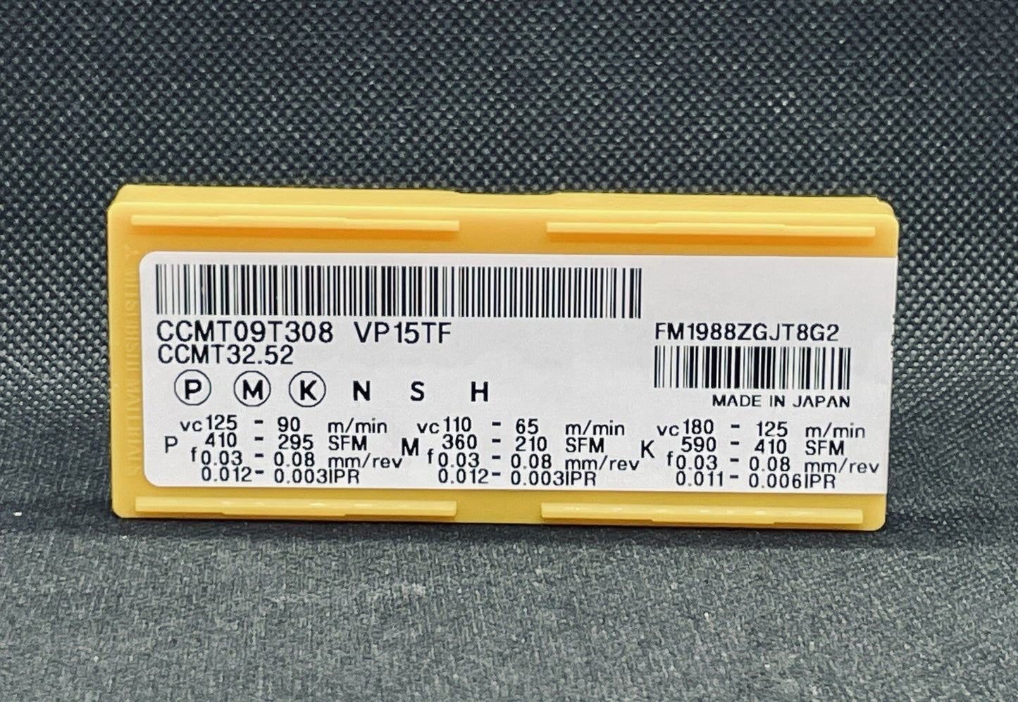 MITSUBISHI DIAEDGE CCMT 32.52 CCMT09T308 VP15TF Carbide Inserts 10 PCS Free Ship