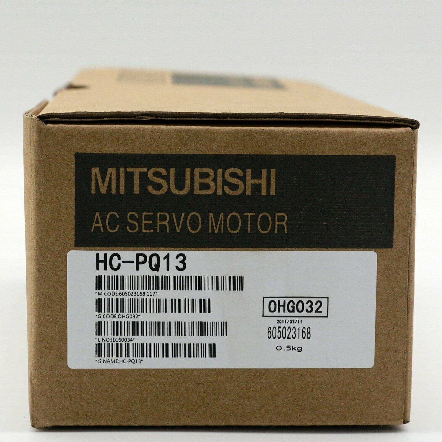 Mitsubishi HC-PQ13 Servo Motor 1-Year In-Box Trial - MITSUBISHI