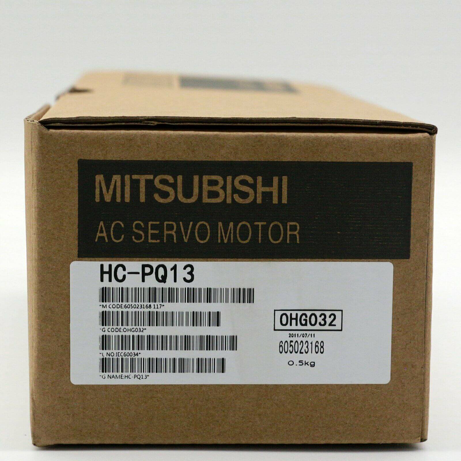 Mitsubishi HC-PQ13 Servo Motor 1-Year In-Box Trial - MITSUBISHI