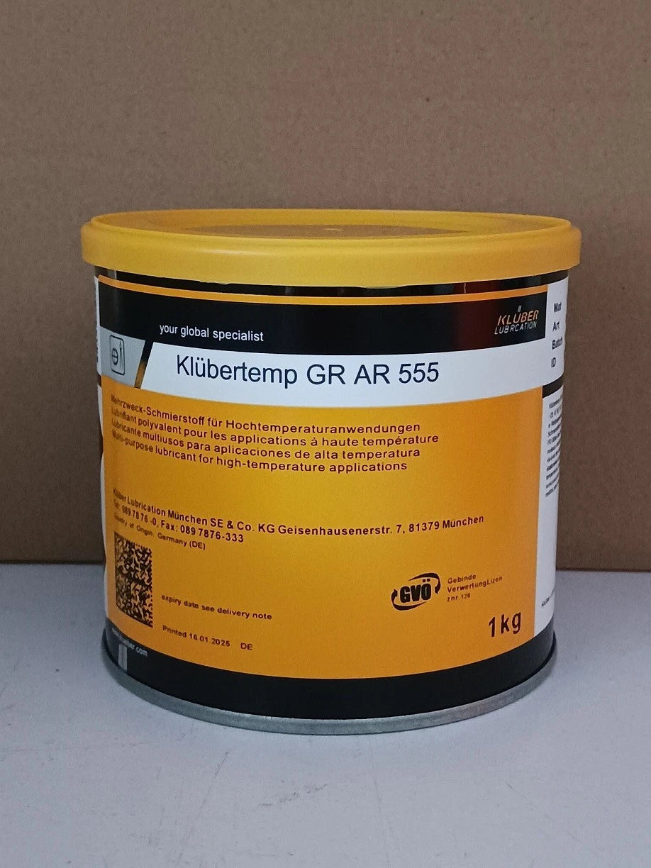 KLUBER Lubrication Klubertemp GR AR 555 Grease 1Kg ( 35.3 OZ) free ship