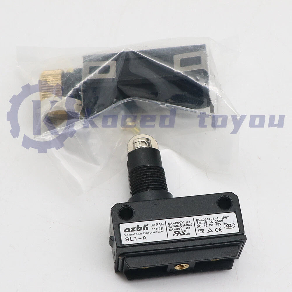 5Pcs EN60947-5-1 IP67 SL1-A Limit Switch for Yamatake Azbil Micro Switch Us