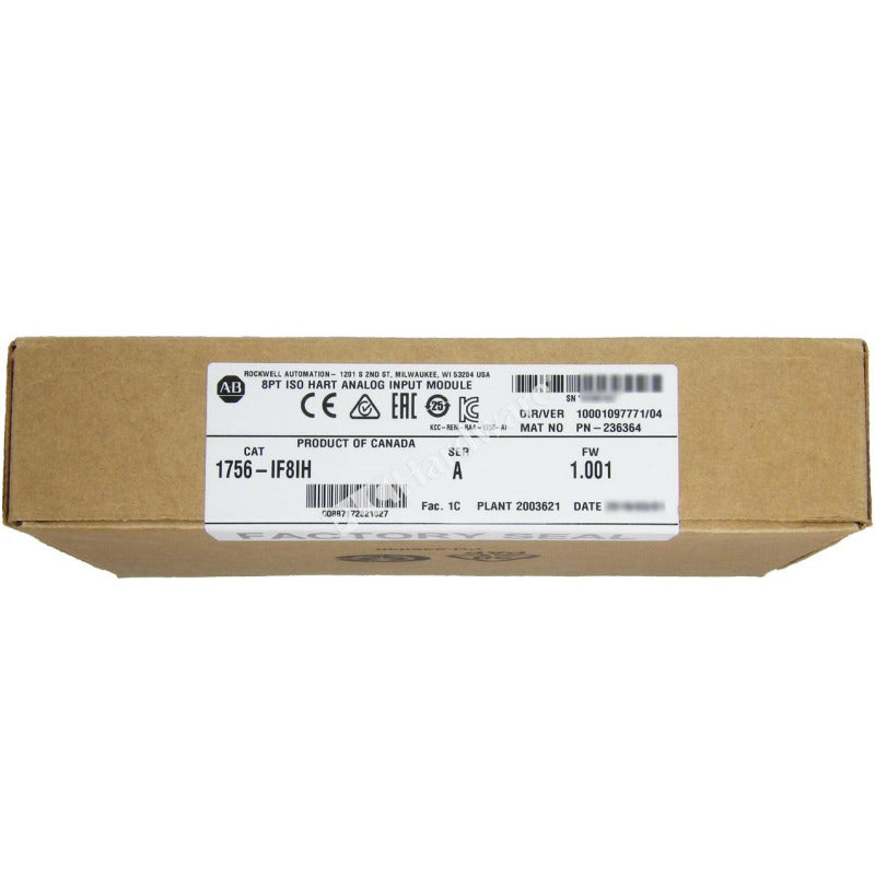 New In Box Allen Bradley 1756-IF8IH HART 8 Input Module - ALLEN BRADLEY