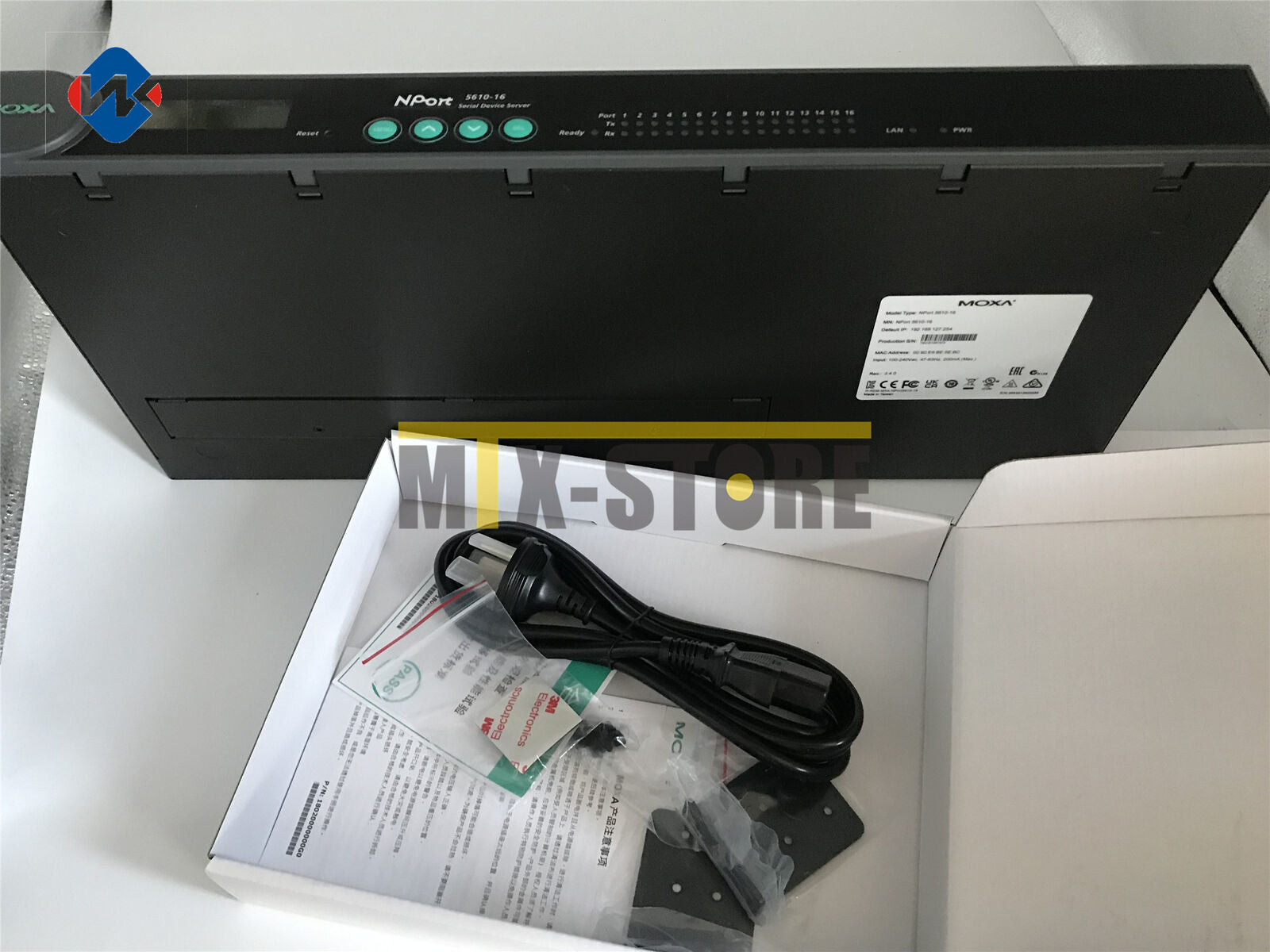 new 1PCS ones MOXA NPORT5610-16 Serial server - MOXA