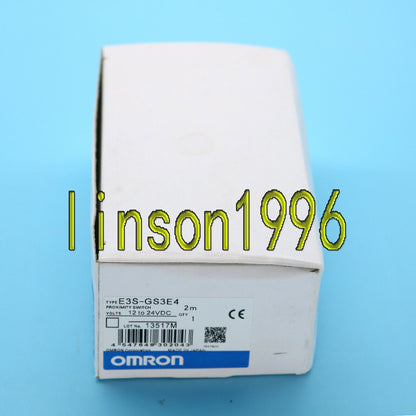 Omron Photoelectric Switch Sensor E3S-GS3E4 2M 12-24 VDC - OMRON
