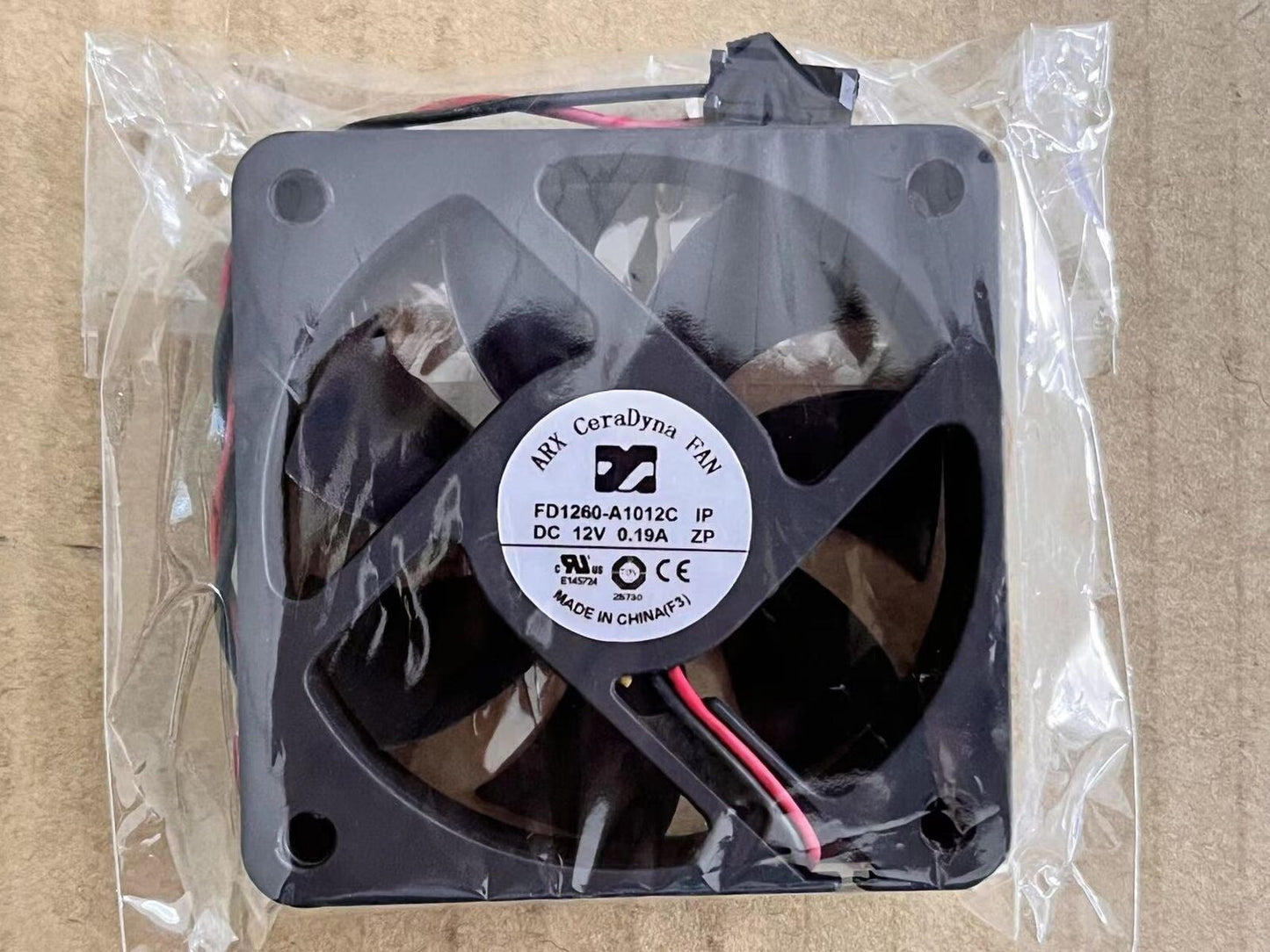 new 1PC ARX 6015 FD1260-A1012C DC12V 0.19A 6CM cooling fan