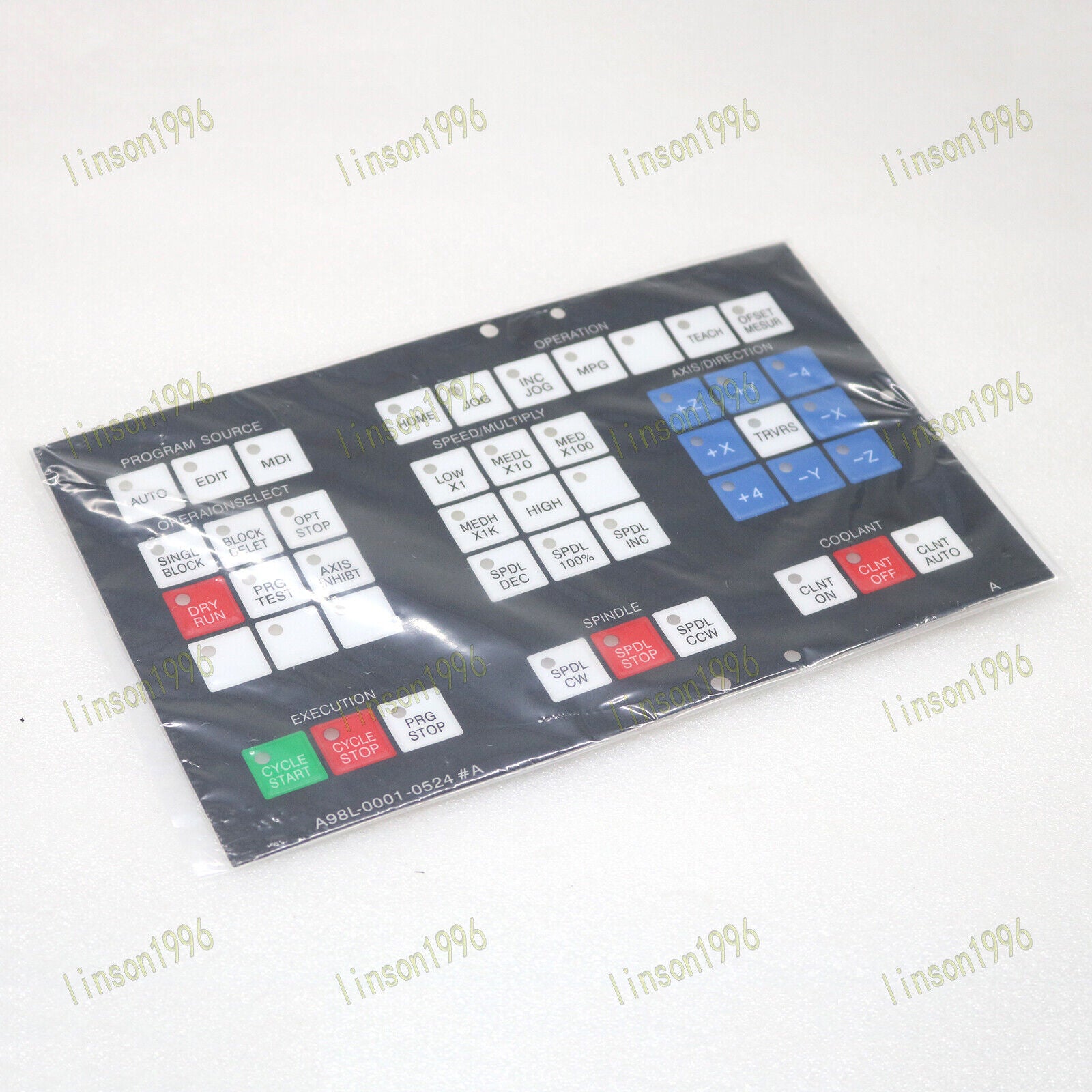 New 1PCS A98L-0001-0524#A Fanuc Button Fast Delivery - FANUC
