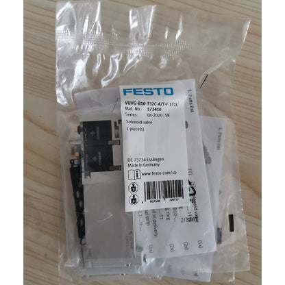 new 1PC Festo 573410 VUVG-B10-T32C-AZT-F-1T1L Solenoid Valve spot stock - KOEED