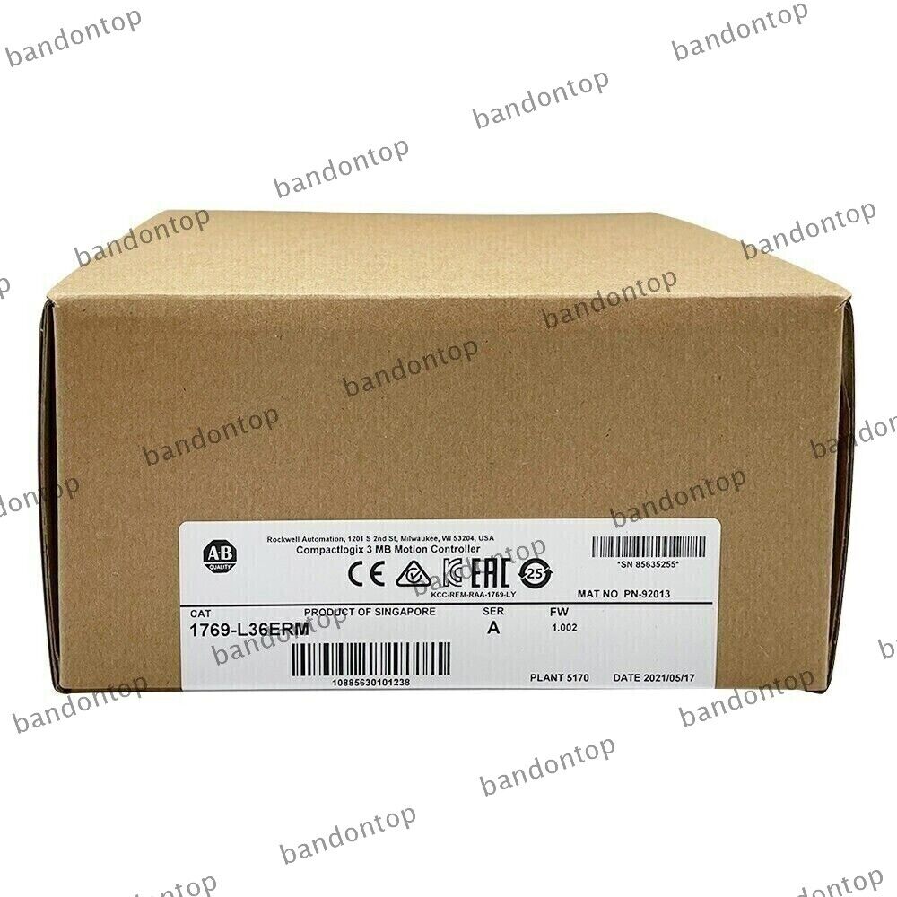 1769-L36ERM CompactLogix 3MB Motion Controller Factory Sealed - COMPACT LOGIX