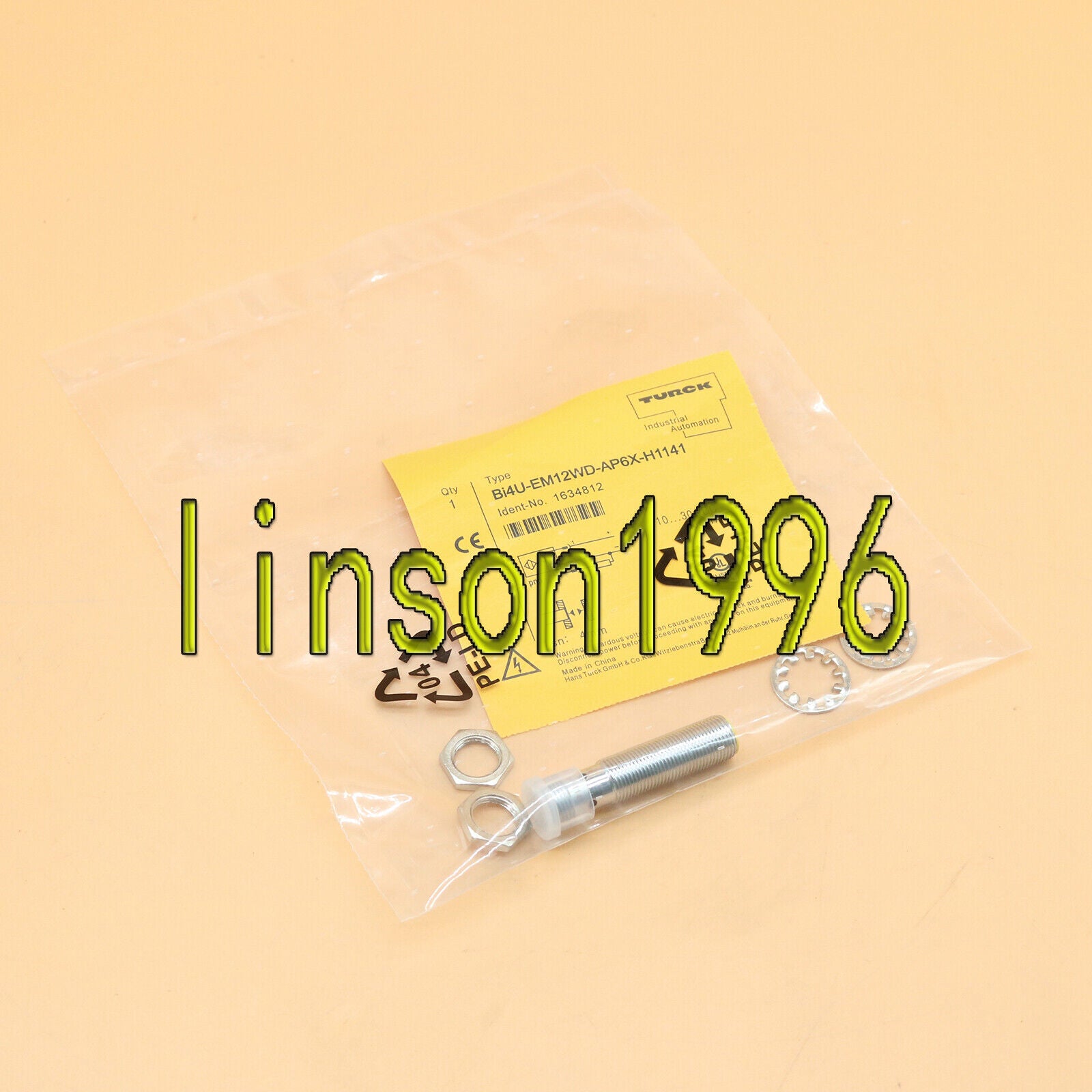 Turck Proximity Sensor BI4U-EM12WD-AP6X-H1141 Fast Delivery - TURCK