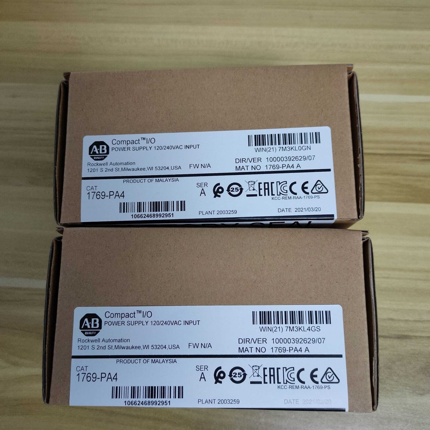Allen-Bradley 1769-PA4 CompactLogix AC Power Supply Module Factory Sealed - ALLEN-BRADLEY