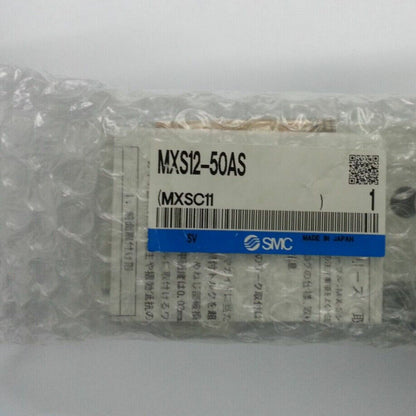 New 1-PC pneumatic slide for SMC MXS12-50AS | One-Year Warranty - SMC