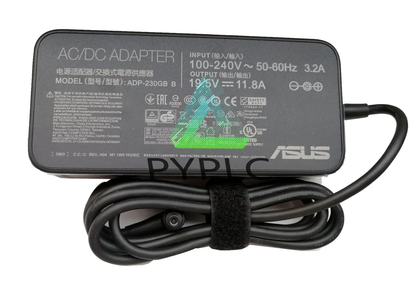 230W AC Adapter Charger For ASUS ZenBook Pro Duo UX581GV-XB74T UX581GV-XH74T