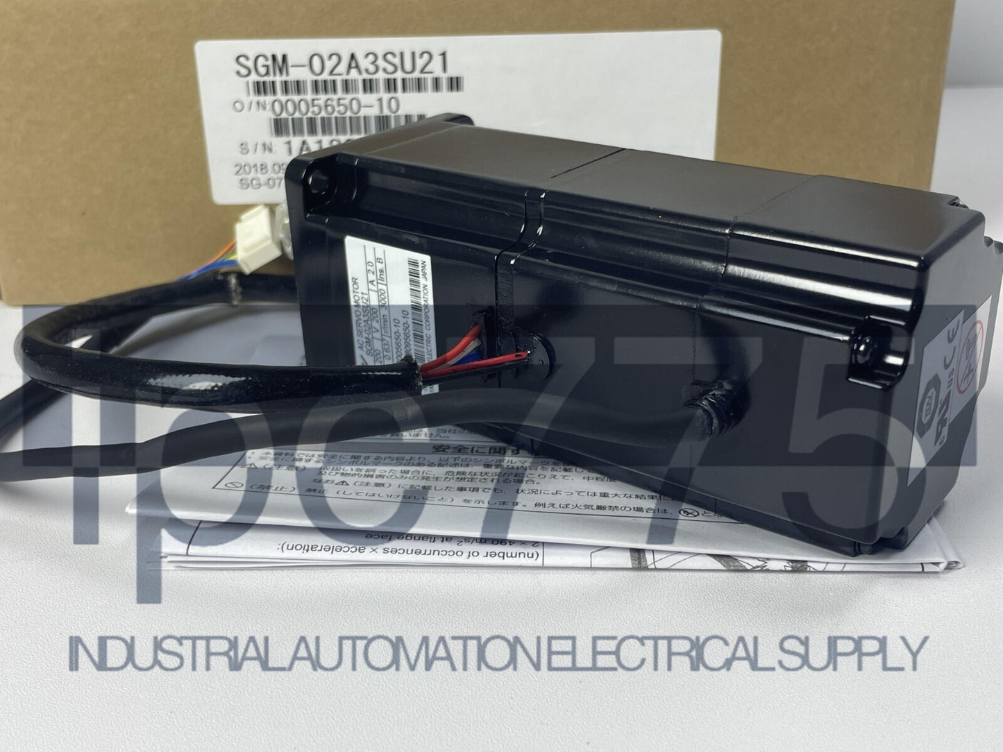 1PCS  Yaskawa servo motor SGM-02A3SU21 PING SGM02A3SU21