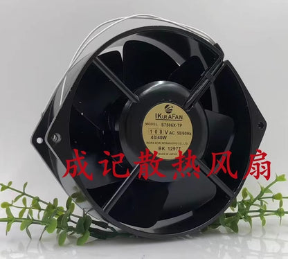 IKURA FAN S7506X-TP AC100V 43W/40W Metal Cooling Fan