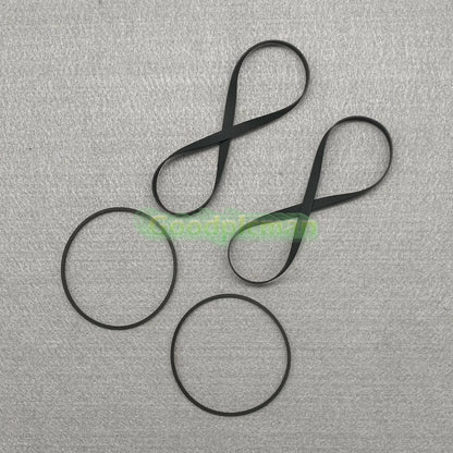 4PC TC-WE475 Dual Deck Cassette Player 4 Belt Replacement BELT SET