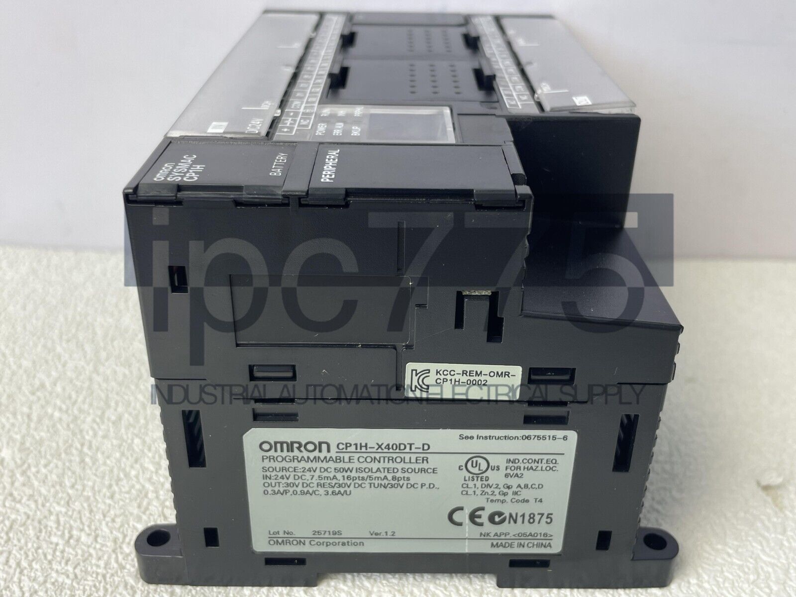 Omron CP1H-X40DT-D PLC Module - OMRON