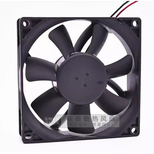 DELTA AFB0924SH 9025 DC24V 0.50A 9CM 2-Wire Dual Ball Cooling Fan