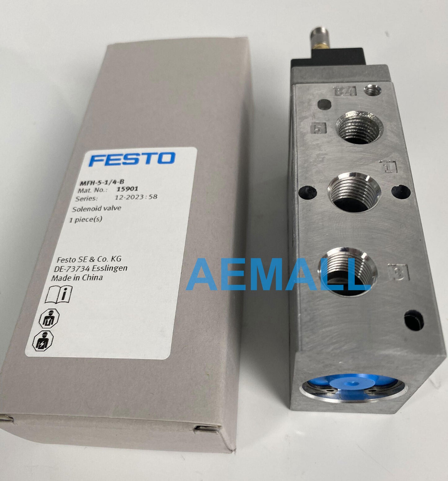 1pcs Festo MFH-5-1/4-B 15901 Air Solenoid Valve