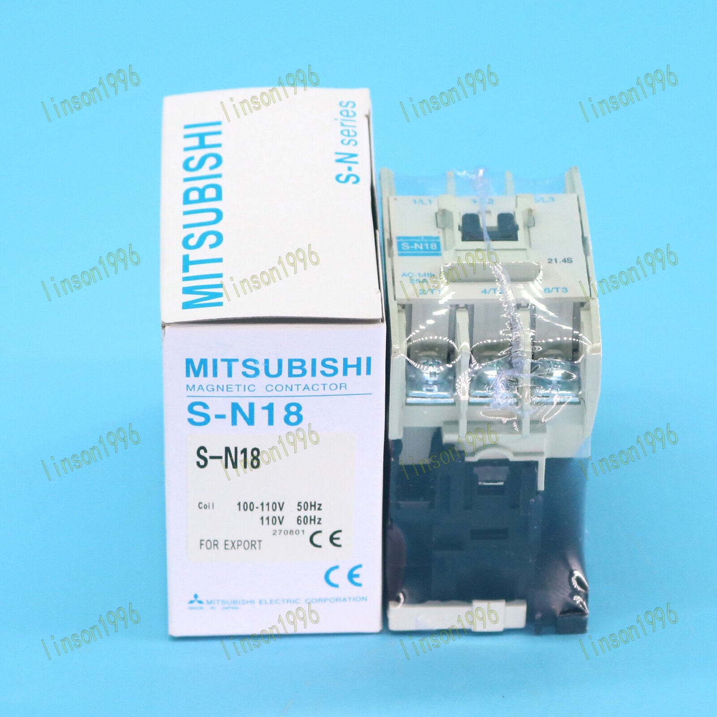 1PC Mitsubishi Ac Contactor S-N18 AC110V Fast Delivery - MITSUBISHI ELECTRIC CORPORATION