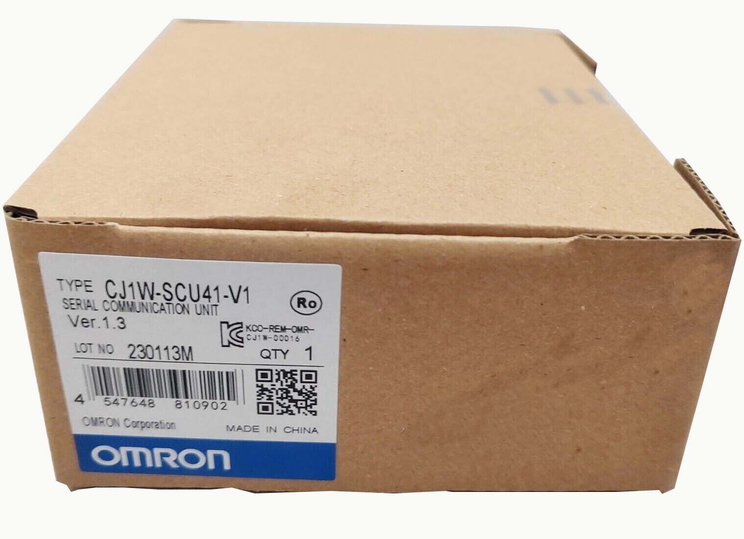 new CJ1W-SCU41-V1 OMRON CJ1WSCU41-V1 PLC Processor Module - OMRON