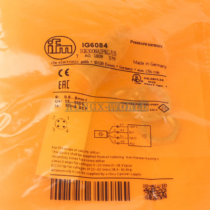 new ONE IFM Inductive proximity switch IG6084 sensor - ONE IFM