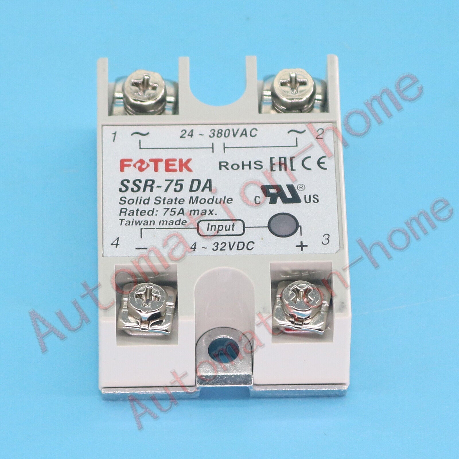 new 1pcs   FOTEK SSR-75DA Solid State Relay#QW