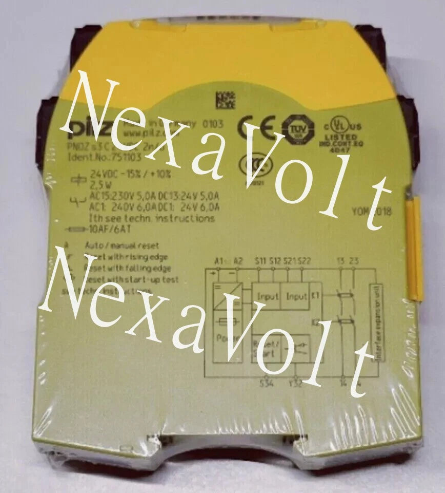 751103 PILZ PNOZ s 3C 24VDC 751103 Safety Relay