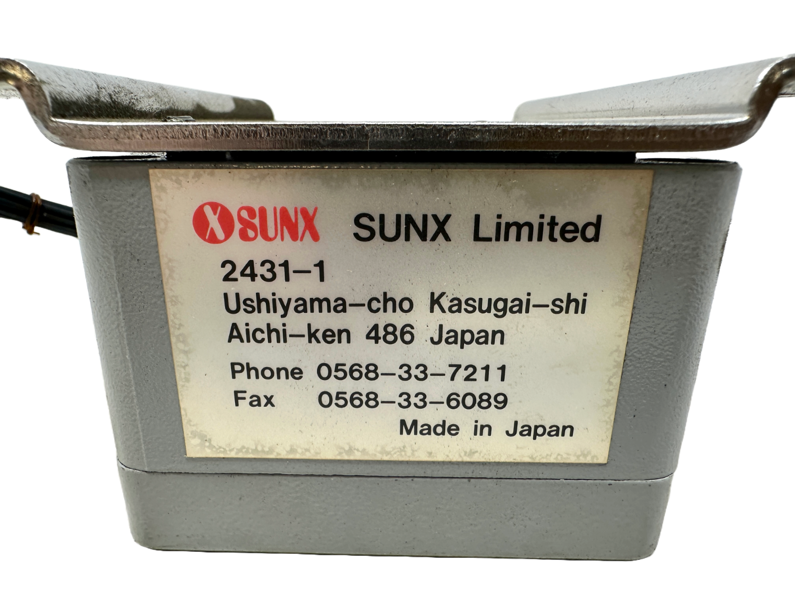 used Sunx SF1-AC2 Photoelectric Safety Sensor Control System