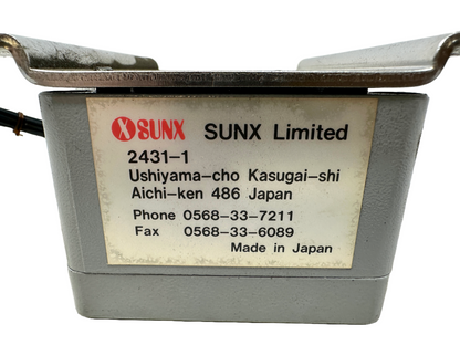 used Sunx SF1-AC2 Photoelectric Safety Sensor Control System - SUNX