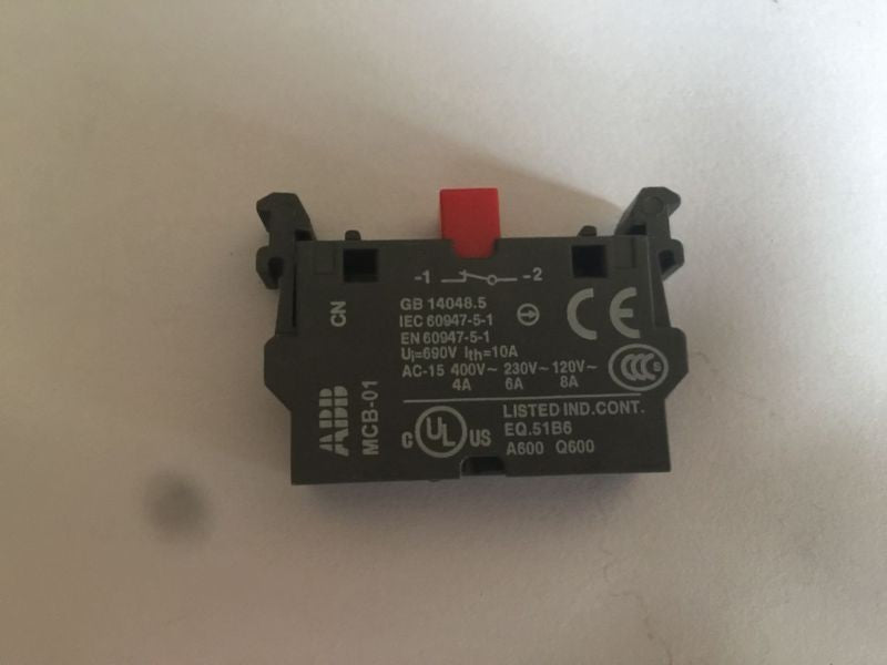 10PCS ABB MCB-01 MCB01 1NC Auxiliary Contacts  Free Ship