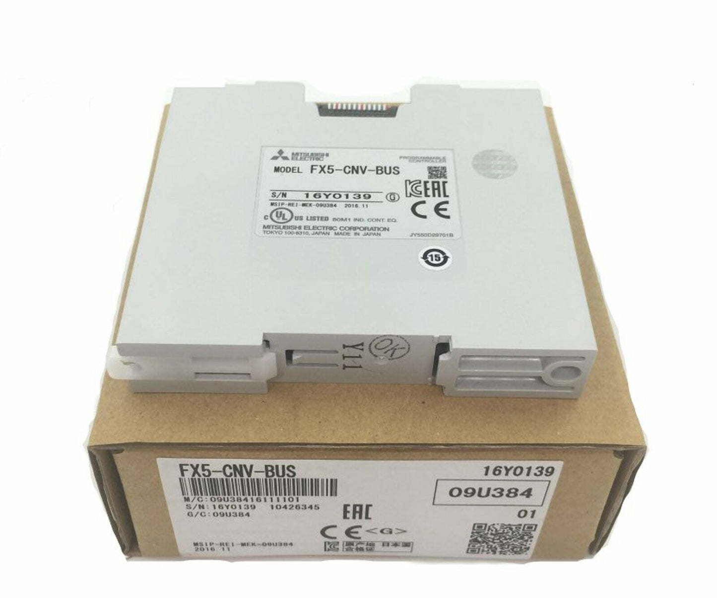 new Mitsubishi 1PC FX5U bus conversion FX5-CNV-BUS One year - MITSUBISHI