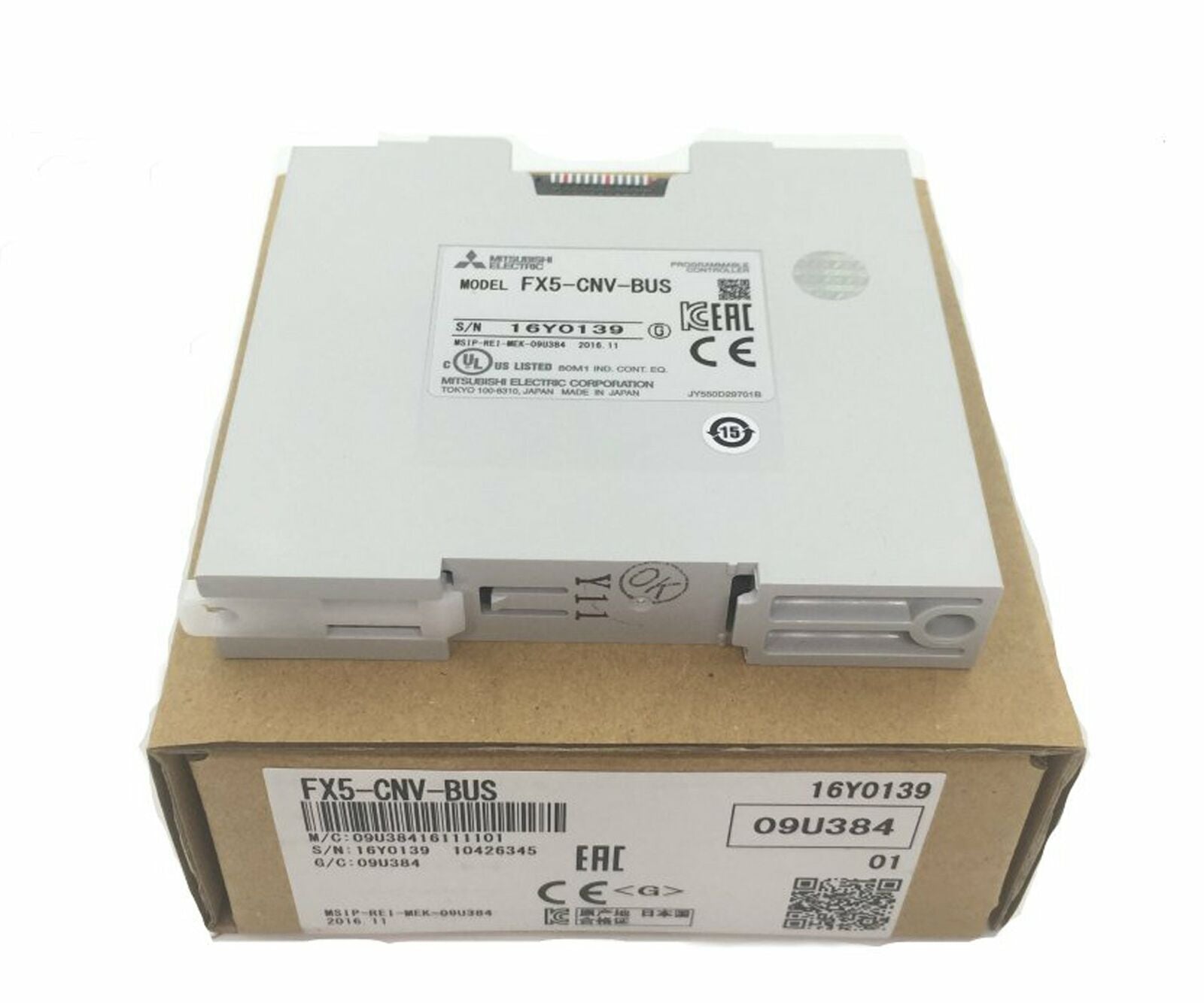 new Mitsubishi 1PC FX5U bus conversion FX5-CNV-BUS One year - MITSUBISHI