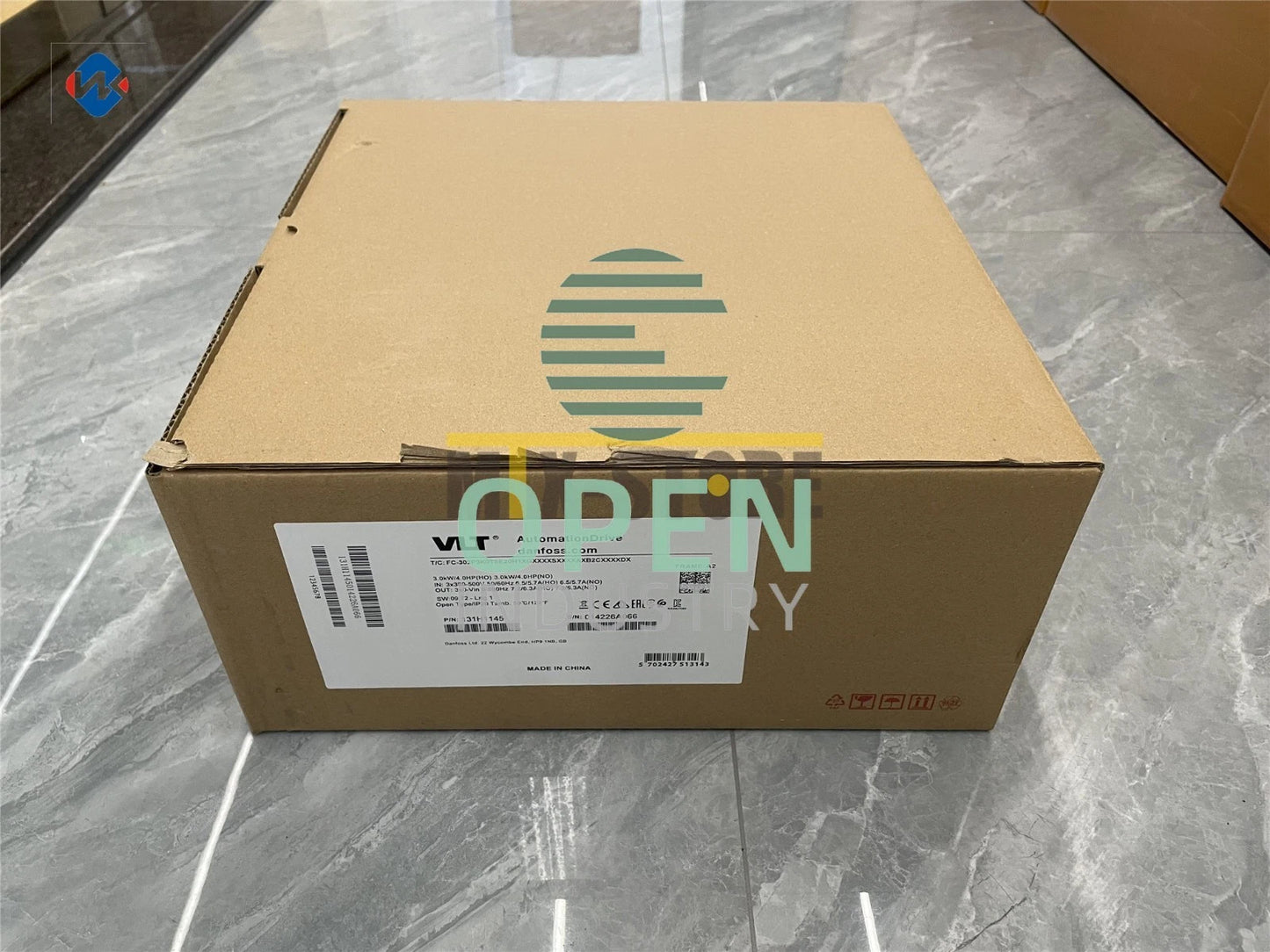 1PCS DANFOSS FC-302P3K0T5E20H1XGXXXXSXXXXAXB2CXXXXDX 131H1145