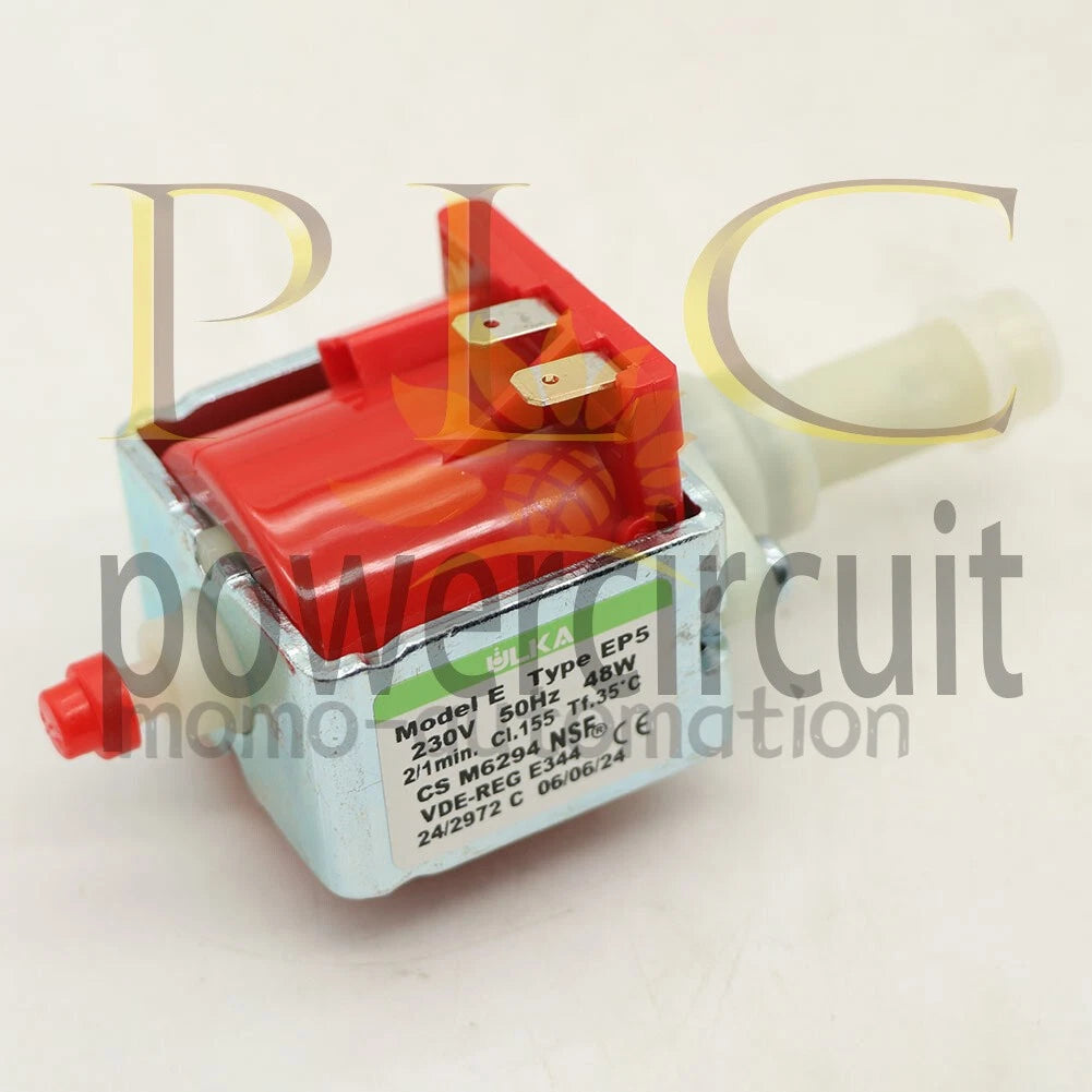 1x ULKA EP5 48W 650CC/MIN Solenoid Pump Water Pump For Coffee Machine
