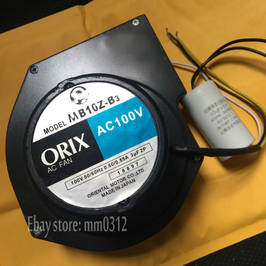 1pcs  ORIX MB10Z-B3 AC100V high temperature resistant all metal blower