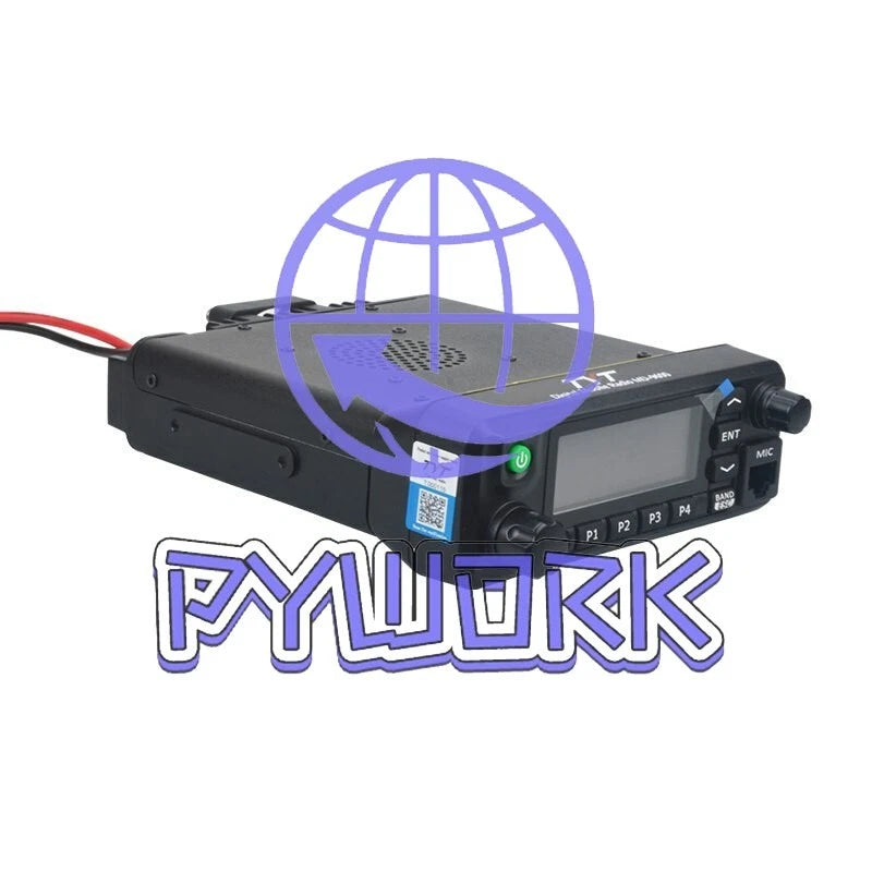 TYT MD-9600 DMR Mobile Radio UHF/VHF Dual Band 50Watt 1000CH 136-174&400-480MHz