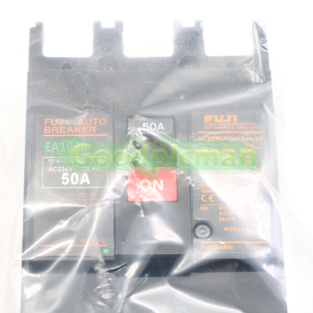 1Pcs For FUJI EA103B 3P 50A Circuit Breaker In Box /