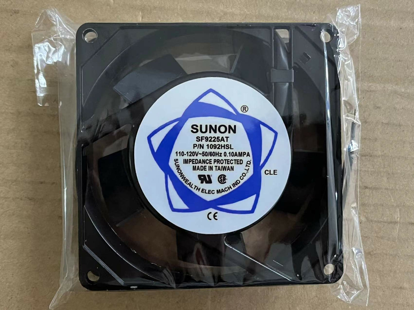 new 1pcs SUNON SF9225AT P/N1092HSL AC110/120V 0.14A 9225 Fan