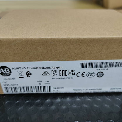 Allen-Bradley 1734-AENT: Ethernet Network Adaptor, Factory Sealed - ALLEN-BRADLEY