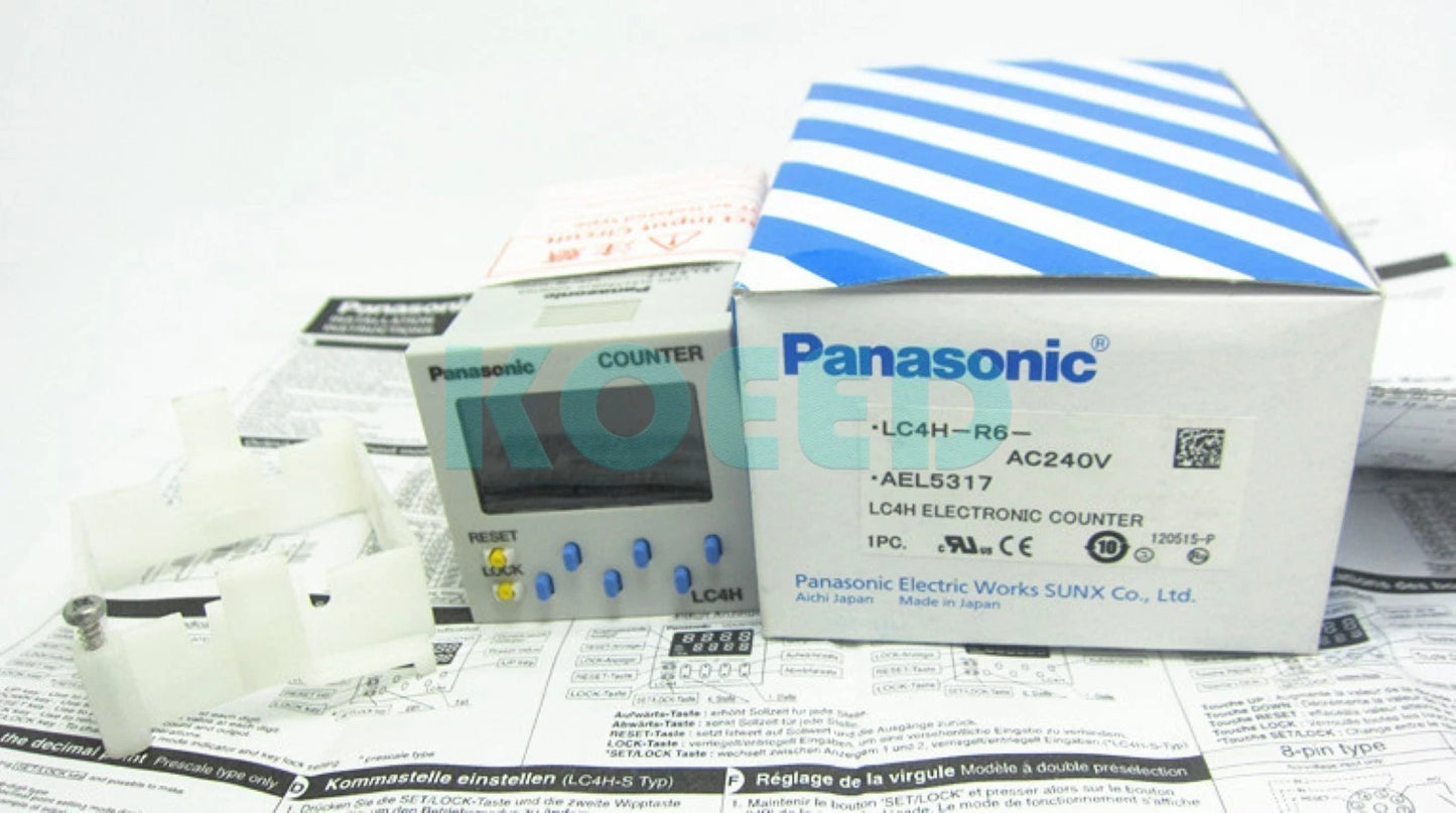 1PCS Panasonic counter LC4H-R6-AC240V #KO