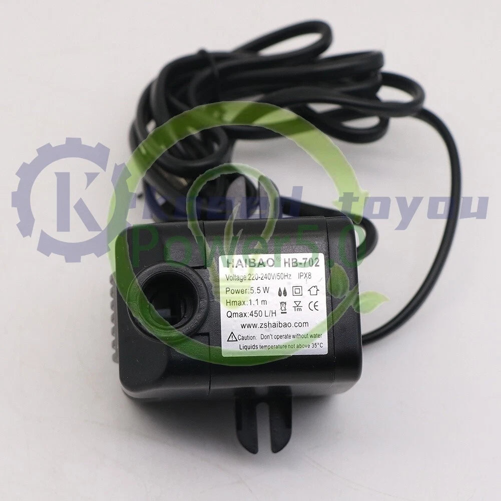 General HAIBAO HB-702 Ice Machine Water Pump 550L/H 220v Line L:80CM 1PCS