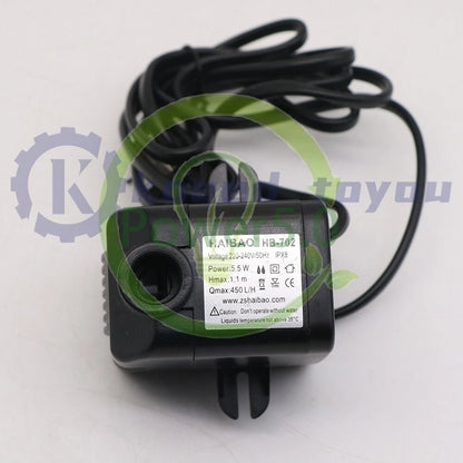 General HAIBAO HB-702 Ice Machine Water Pump 550L/H 220v Line L:80CM 1PCS