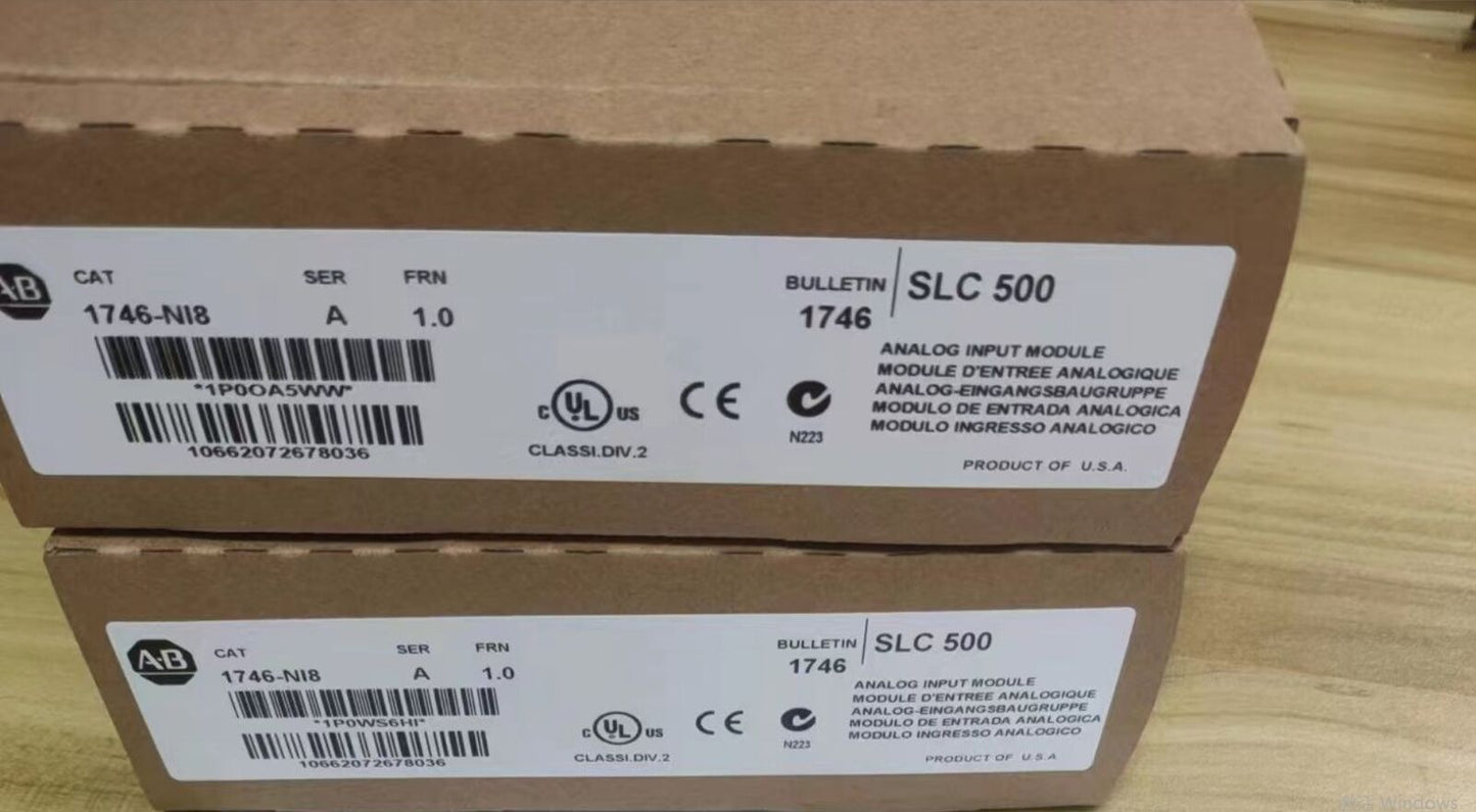 Allen Bradley 1746-NI8 SLC 500 PLC Analog Input Module - ALLEN BRADLEY
