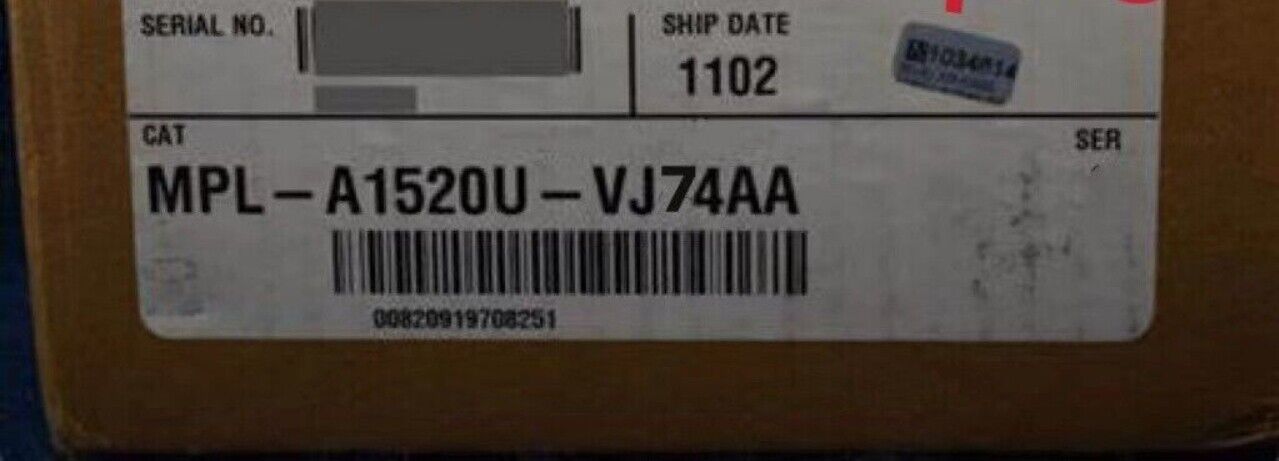Allen Bradley MPL-A1520U-VJ74AA servo motor drive - ALLEN BRADLEY