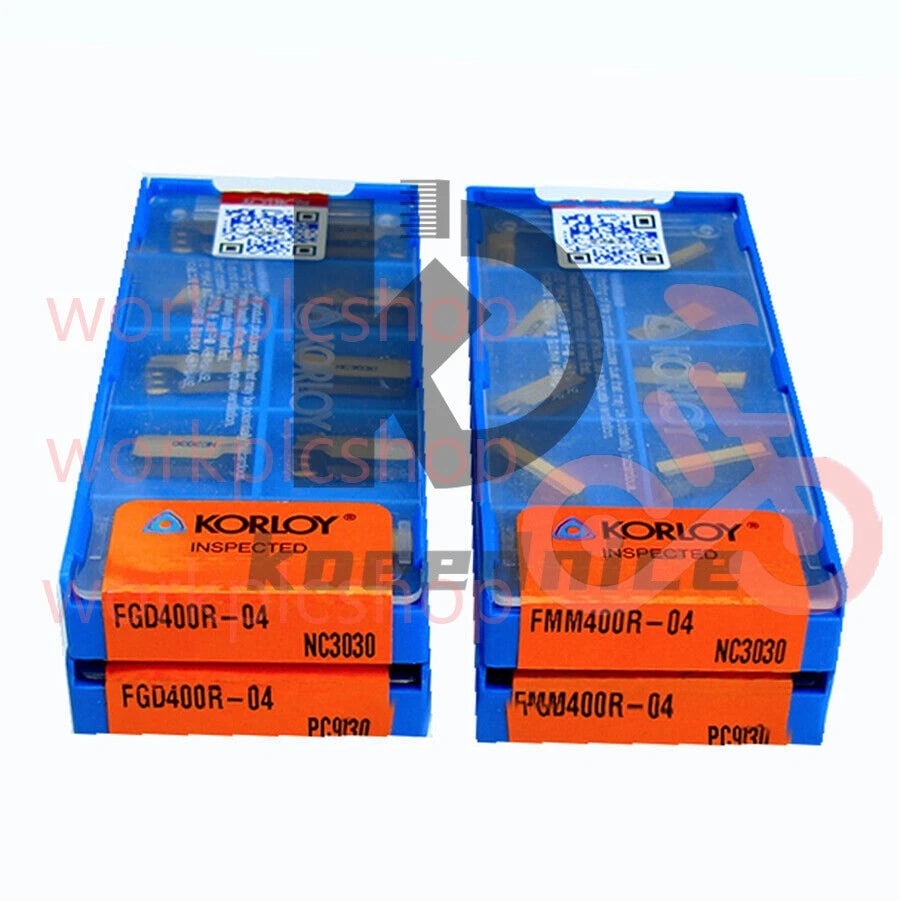 1PCS KORLOY FGD400R-04 NC3030 Carbide Inserts CNC TOOL
